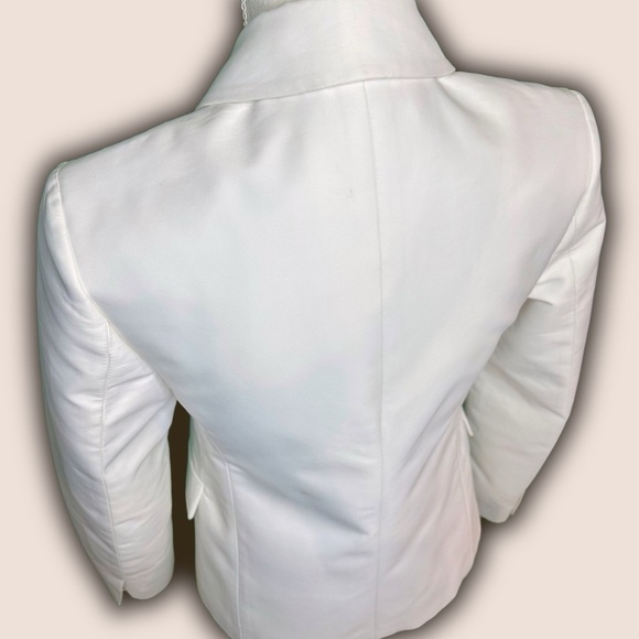 Ports 1961 Ivory Paneled Double-Breasted Blazer French Size 40 = US Size 8 - Picture 5 of 16